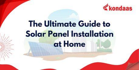 solar panel installation at home