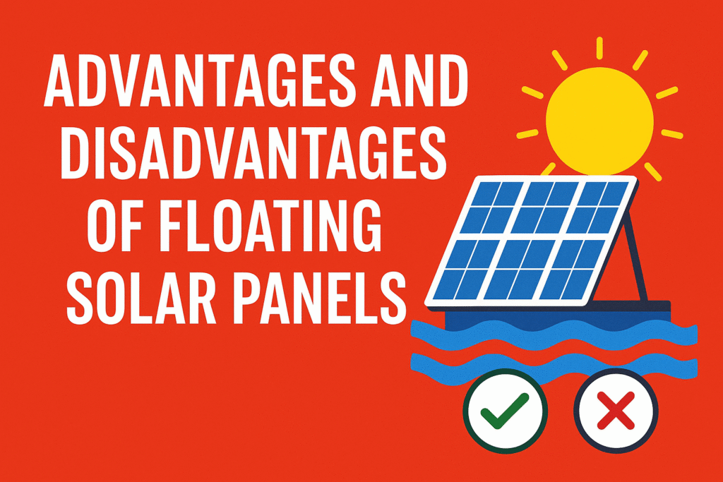 Advantages and Disadvantages of Floating Solar Panels
