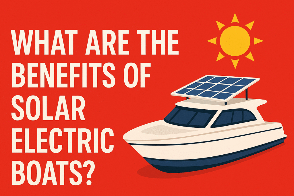 What Are the Benefits of Solar Electric Boats?