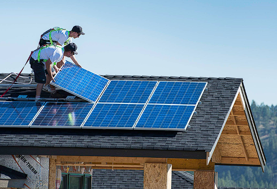 solar panel setup pic