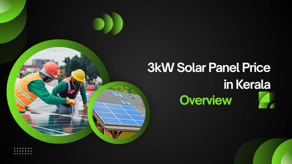 3kW Solar Panel Price in Kerala